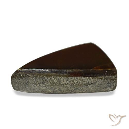 1.89캐럿 천연 멀티컬러 암몰라이트, 트릴리언, 11.1×7.3 mm, 불투명체