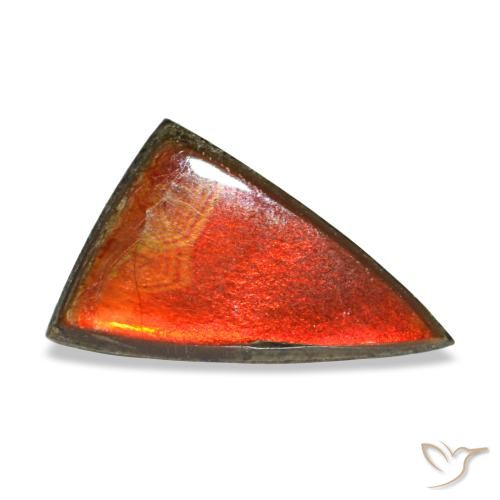 1.11ct 멀티컬러 암몰라이트, 트릴리언, 불투명체