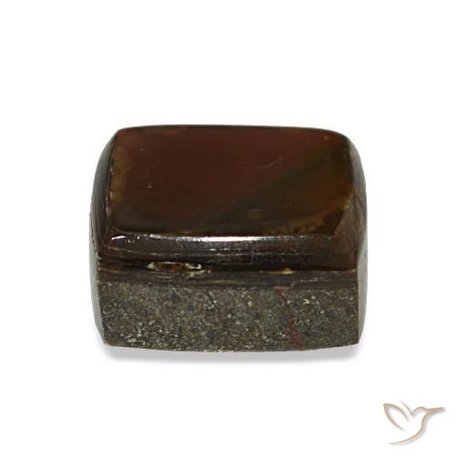 2.96캐럿 천연 멀티컬러 암몰라이트, 바게트, 불투명체