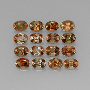 2.72캐럿 천연 멀티컬러 안달루사이트 보석, 타원형 컷, 4×3 mm, VVS-VS