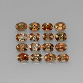 2.72캐럿 천연 멀티컬러 안달루사이트 보석, 타원형 컷, 4×3 mm, VVS-VS