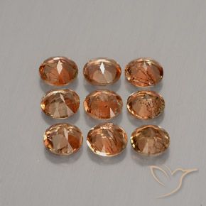 2.25캐럿 천연 다색 홍주석 보석, 둥근, VS-SI