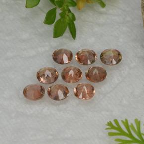 캐럿 천연 멀티컬러 안달루사이트 보석, 라운드 컷, 4.17 mm, VS-SI