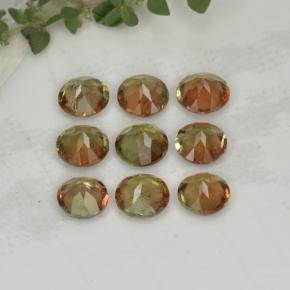 1.92캐럿 천연 멀티컬러 안달루사이트 보석, 라운드 컷, 4.00 mm, VS