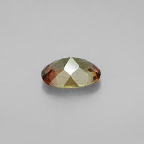 1.47캐럿 천연 멀티컬러 안달루사이트, 타원형 컷, 8.7×6.6 mm, VVS-VS