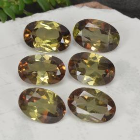 2.66캐럿 천연 멀티컬러 안달루사이트 보석, 타원형 컷, 5.9×4 mm, VVS-VS