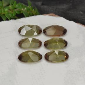 2.66캐럿 천연 멀티컬러 안달루사이트 보석, 타원형 컷, 5.9×4 mm, VVS-VS