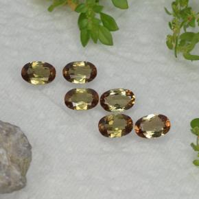 2.54캐럿 천연 멀티컬러 안달루사이트 보석, 타원형 컷, 6×4 mm, VVS-VS
