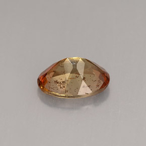 1.17캐럿 천연 멀티컬러 안달루사이트, 타원형 컷, 8×6 mm, VS-SI