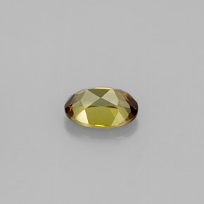 0.82캐럿 천연 멀티컬러 안달루사이트, 타원형 컷, 7×5 mm, VVS-VS