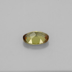 0.76캐럿 천연 멀티컬러 안달루사이트, 타원형 컷, 7×5.1 mm, VVS-VS