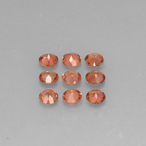 캐럿 천연 멀티컬러 안달루사이트 보석, 라운드 컷, 4.10 mm, VS