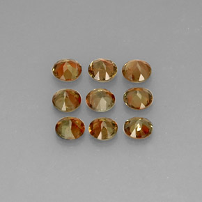 캐럿 천연 멀티컬러 안달루사이트 보석, 라운드 컷, 4.01 mm, VS