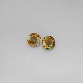 캐럿 천연 멀티컬러 안달루사이트 보석, 라운드 컷, 4.00 mm, VS