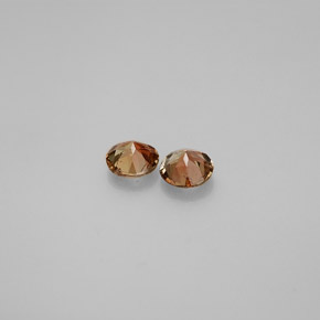 캐럿 천연 멀티컬러 안달루사이트 보석, 라운드 컷, 3.96 mm, VS