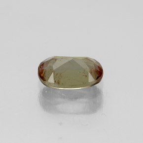 0.47캐럿 천연 멀티컬러 안달루사이트, 타원형 컷, 6×4 mm, VS-SI