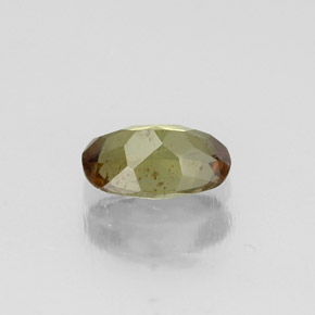 0.47캐럿 천연 멀티컬러 안달루사이트, 타원형 컷, 6.1×4.2 mm, VS-SI
