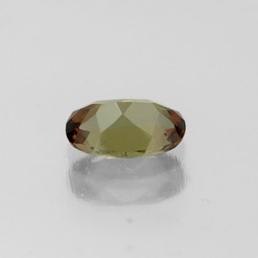 0.43캐럿 천연 멀티컬러 안달루사이트, 타원형 컷, 6.1×4.1 mm, VVS-VS
