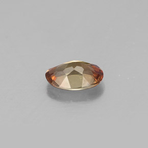 0.39캐럿 천연 멀티컬러 안달루사이트, 타원형 컷, 5.7×4 mm, VVS-VS