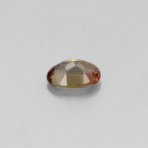 0.32캐럿 천연 멀티컬러 안달루사이트, 타원형 컷, 5.3×3.8 mm, VVS-VS