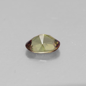 0.41캐럿 천연 멀티컬러 안달루사이트, 타원형 컷, 5.7×4 mm, VVS-VS