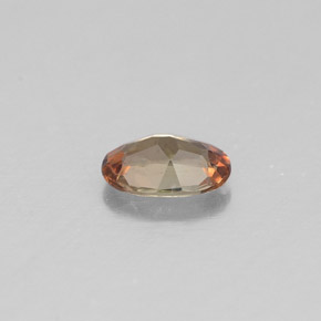 0.36캐럿 천연 멀티컬러 안달루사이트, 타원형 컷, 5.8×4 mm, VVS-VS