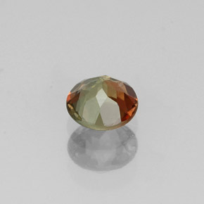 0.43캐럿 천연 멀티컬러 안달루사이트, 라운드 컷, 4.76 mm, VS