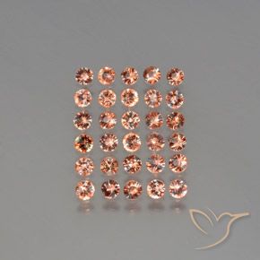 3.54ctw 자연스러운 다색 홍주석, 둥근, VS