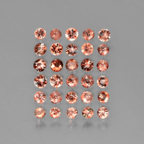 3.03캐럿 천연 멀티컬러 안달루사이트 보석, 라운드 컷, 3.10 mm, VS