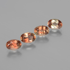 2.21캐럿 천연 멀티컬러 안달루사이트 보석, 타원형 컷, 6.1×4.2 mm, VS