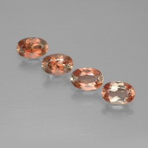 2.02캐럿 천연 멀티컬러 안달루사이트 보석, 타원형 컷, 6.1×4.2 mm, VS