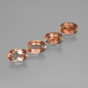 2.02캐럿 천연 멀티컬러 안달루사이트 보석, 타원형 컷, 6.1×4.2 mm, VS