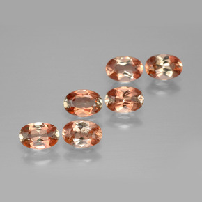 2.58캐럿 천연 멀티컬러 안달루사이트 보석, 타원형 컷, 5.9×4 mm, VS