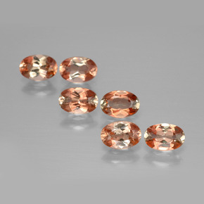 2.58캐럿 천연 멀티컬러 안달루사이트 보석, 타원형 컷, 5.9×4 mm, VS