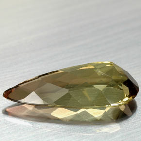 2.93캐럿 천연 멀티컬러 안달루사이트, 배 모양, 14.9×7.2 mm, VS