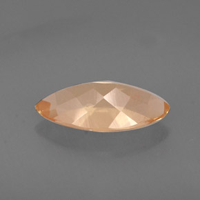 1.60캐럿 천연 허니 오렌지 안데신 라브라도라이트, 마퀴즈, 12.1×6.3 mm, VS