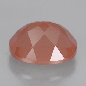 3.10캐럿 천연 허니 오렌지 안데신 라브라도라이트, 타원형 컷, 10.3×8.2 mm, VVS