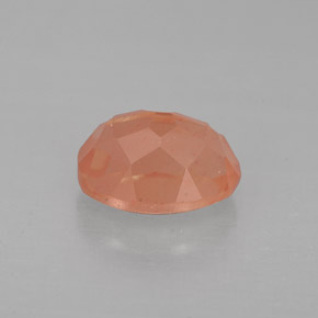 1.49캐럿 천연 허니 레드 안데신 라브라도라이트, 타원형 컷, 8.1×6.2 mm, VS