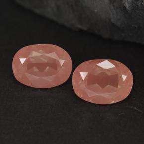 3.02캐럿 천연 허니 레드 안데신 라브라도라이트 보석, 타원형 컷, 8.3×6.3 mm, VVS-VS