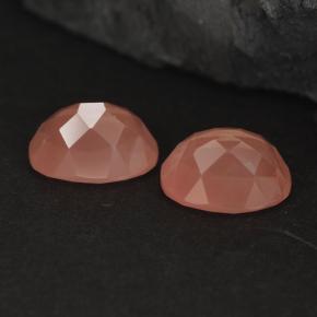 3.02캐럿 천연 허니 레드 안데신 라브라도라이트 보석, 타원형 컷, 8.3×6.3 mm, VVS-VS