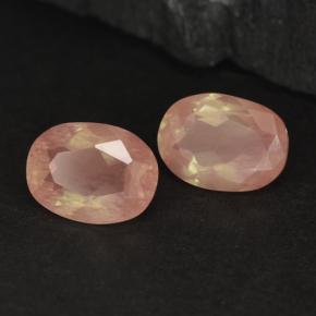 2.86캐럿 천연 허니 레드 안데신 라브라도라이트 보석, 타원형 컷, 8.3×6.1 mm, VVS-VS