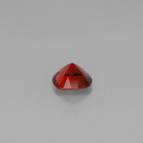 1.00캐럿 천연 허니 오렌지 안데신 라브라도라이트, 쿠션 컷, 7×7 mm, VVS