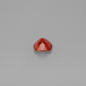 0.73캐럿 천연 허니 오렌지 안데신 라브라도라이트, 쿠션 컷, 6×6 mm, VVS-VS