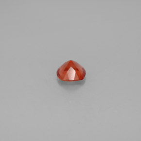 0.76캐럿 천연 허니 오렌지 안데신 라브라도라이트, 쿠션 컷, 6.2×6.1 mm, VS