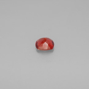 0.72캐럿 천연 허니 레드 안데신 라브라도라이트, 쿠션 컷, 6.2×6.2 mm, VS-SI