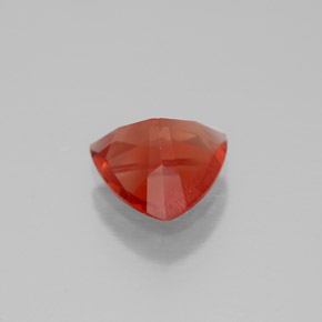 0.82캐럿 천연 허니 오렌지 안데신 라브라도라이트, 트릴리언, 7.1×7 mm, VVS-VS