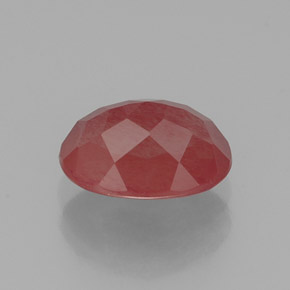1.20캐럿 천연 허니 레드 안데신 라브라도라이트, 투명한, 8.1×6 mm, 투명/반투명