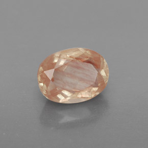 1.49캐럿 천연 허니 레드 안데신 래브라도라이트, 투명한, 투명/반투명