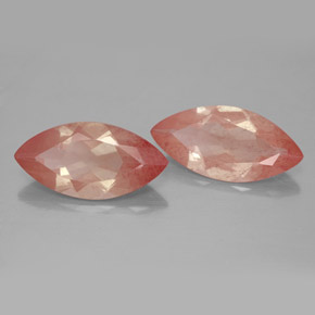 캐럿 천연 허니 오렌지 안데신 라브라도라이트 보석, 투명한, 13.9×7 mm, 투명/반투명