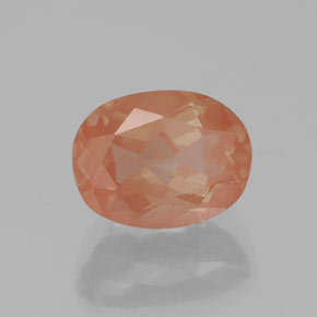 1.86캐럿 천연 허니 오렌지 안데신 라브라도라이트, 투명한, 9×7 mm, 투명/반투명